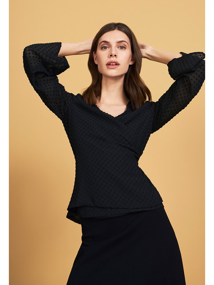 STEFANEL Koszula w kolorze czarnym rozmiar: XL