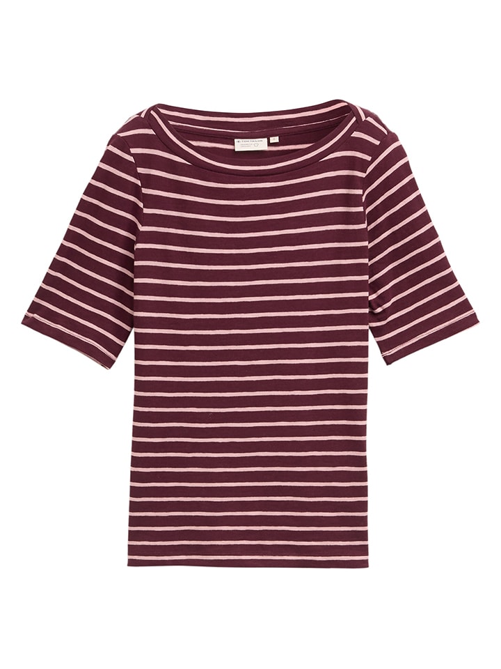 Tom Tailor Koszulka w kolorze czerwono-jasnoróżowym rozmiar: XXL