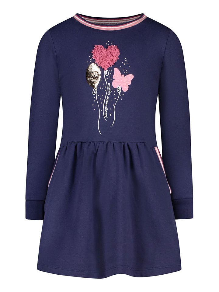 Salt and Pepper Sukienka w kolorze granatowym rozmiar: 134