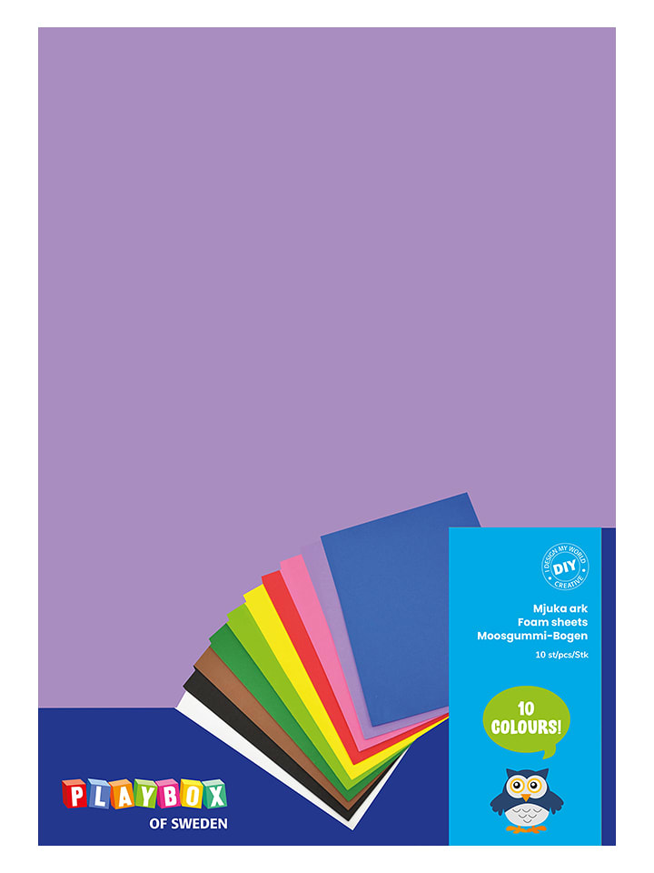 Playbox Piankowe arkusze (10 szt.) rozmiar: onesize
