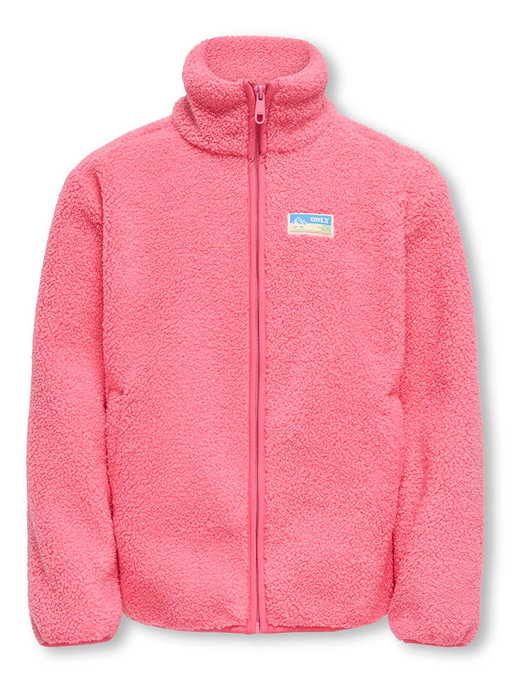 KIDS ONLY Kurtka pluszowa "Eva" w kolorze jasnoróżowym rozmiar: 140