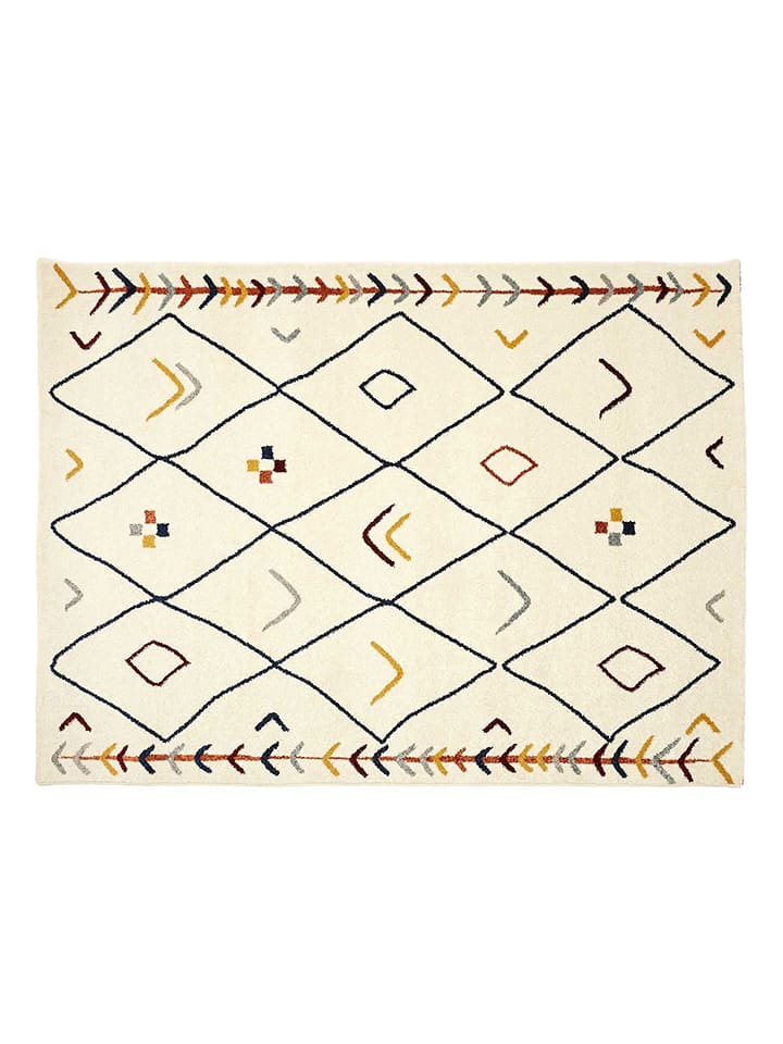 Ethnical Life Dywan w kolorze kremowym - 150 x 200 cm rozmiar: onesize