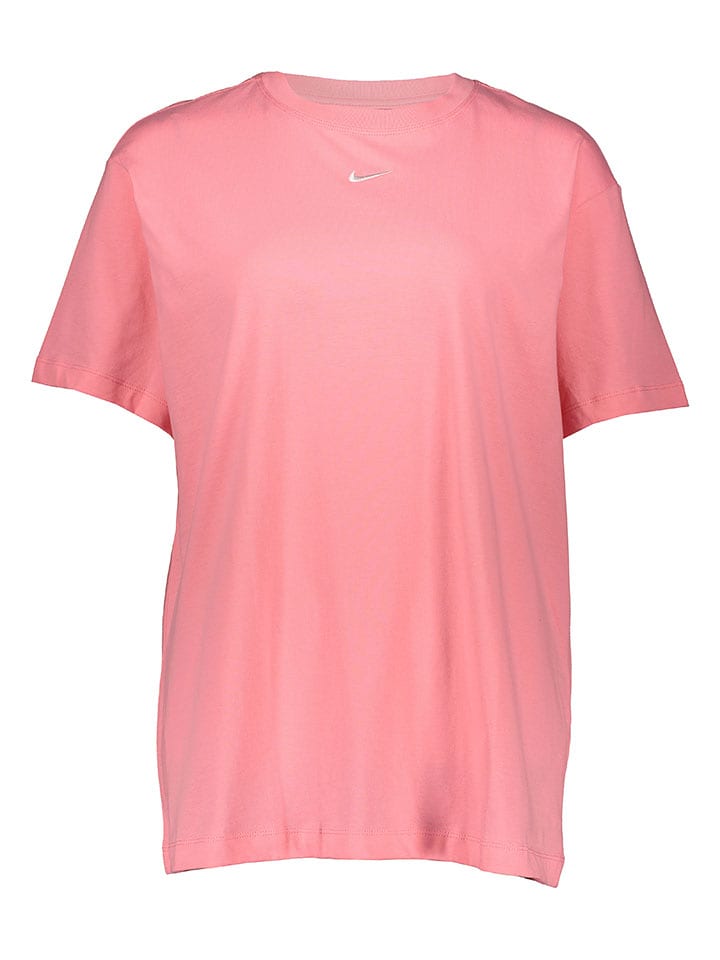 Nike Sportswear Koszulka "Essential Swoosh" w kolorze jasnoróżowym rozmiar: M
