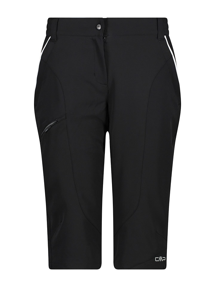 CMP Bermudy funkcyjne 3w1 w kolorze czarnym rozmiar: 34