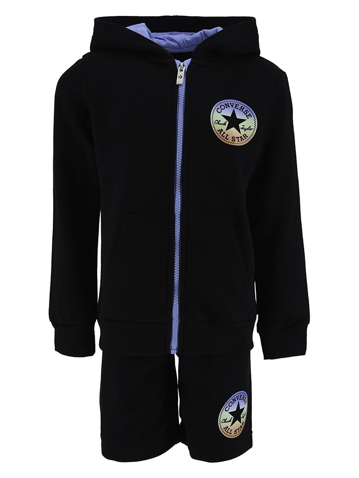 Converse 2-częściowy zestaw w kolorze czarnym rozmiar: 80/86