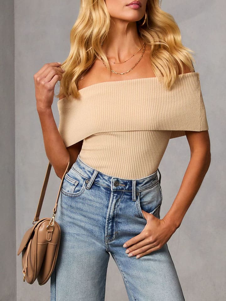 Milan Kiss Koszulka w kolorze beżowym rozmiar: S