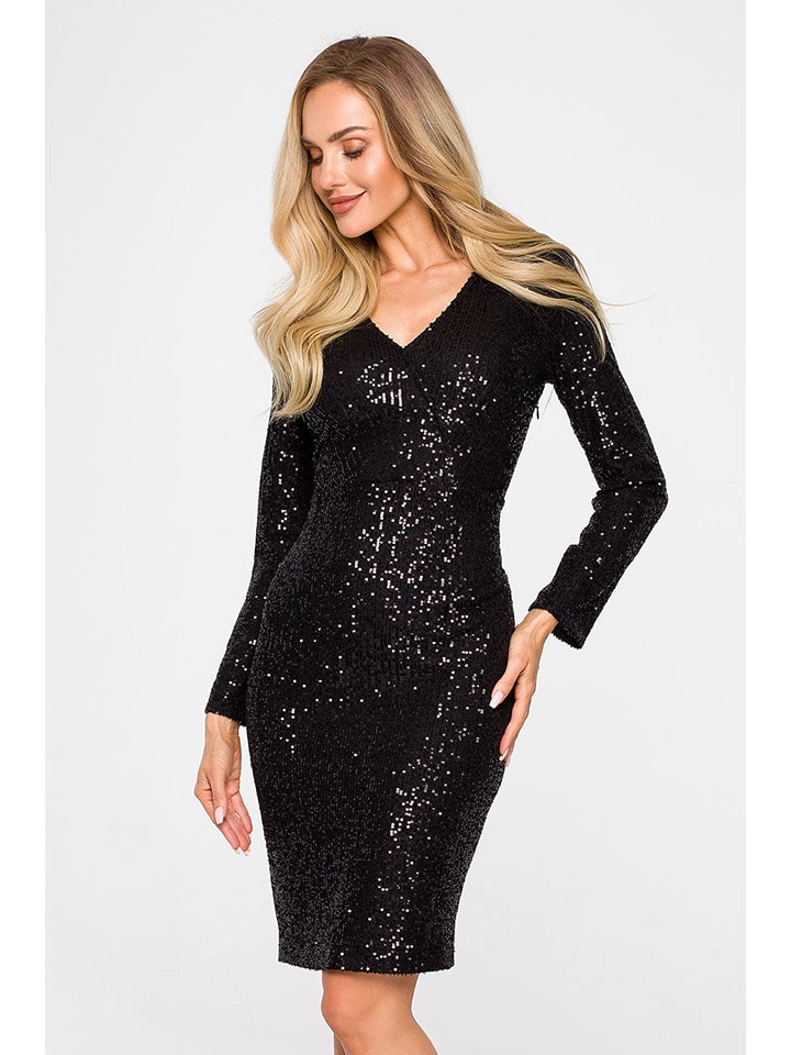 made of emotion Sukienka w kolorze czarnym rozmiar: M