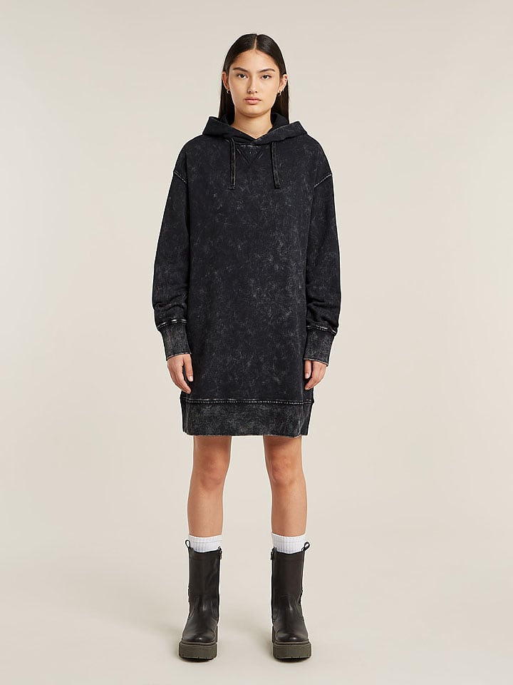 G-Star Sukienka dresowa w kolorze antracytowym rozmiar: L