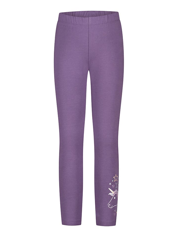 Salt and Pepper Legginsy w kolorze fioletowym rozmiar: 134