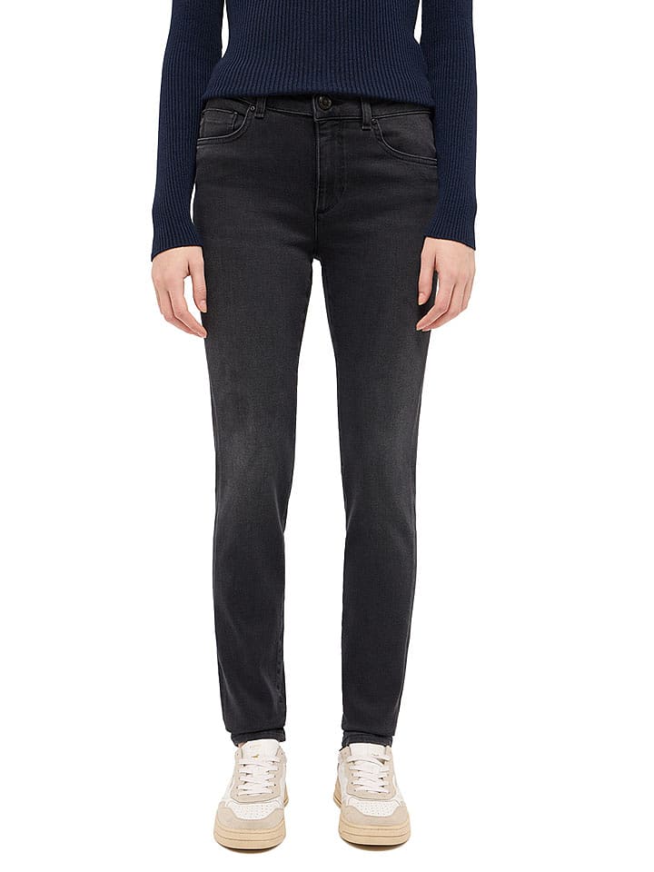 Mustang Dżinsy "Shelby" - Slim fit - w kolorze czarnym rozmiar: W27/L32