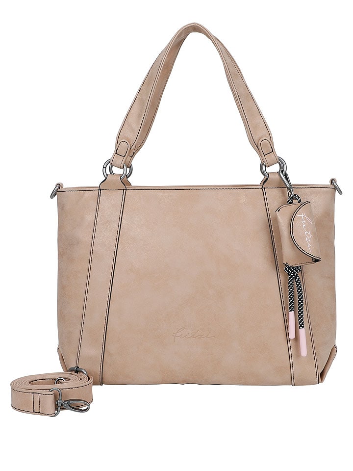 Fritzi aus Preußen Torebka w kolorze beżowym - 12 x 28 x 38 cm rozmiar: onesize