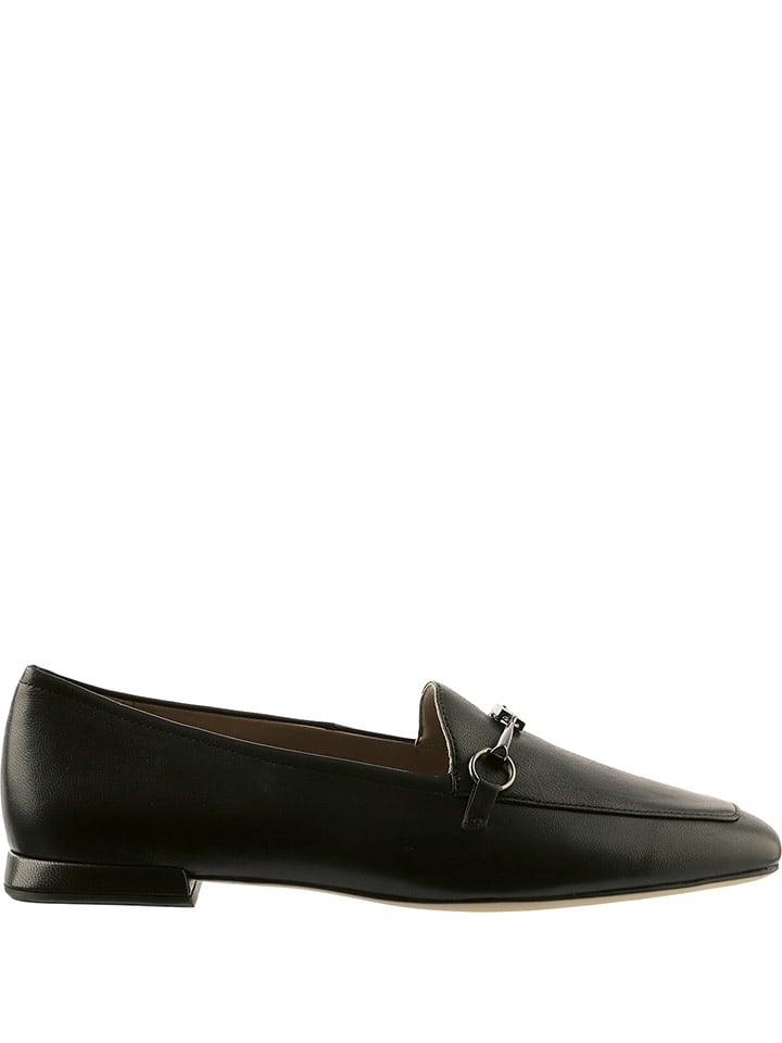 Högl Skórzane mokasyny "Vera" w kolorze czarnym rozmiar: 41