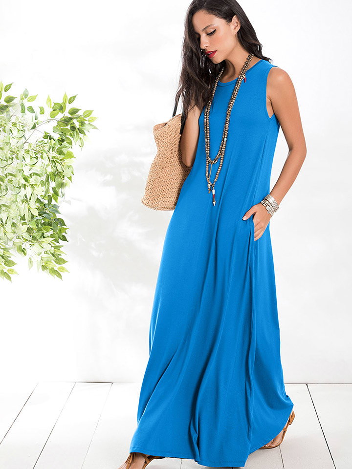 LA Angels Sukienka w kolorze niebieskim rozmiar: XL