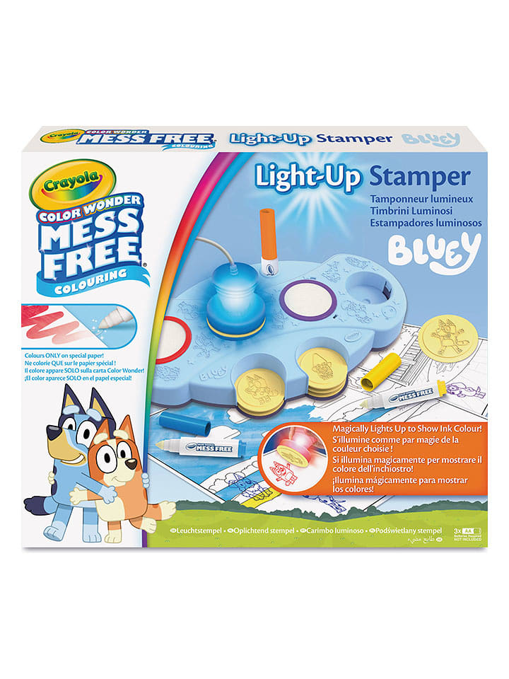 Crayola Zestaw kreatywny "Magic Light Up Luminous stencils" - 3+ rozmiar: onesize