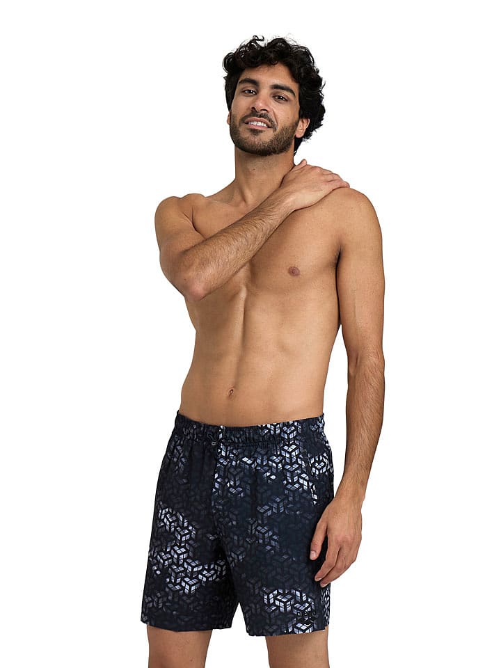 Arena Szorty kąpielowe w kolorze czarno-szarym rozmiar: S