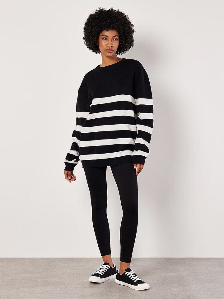 Apricot Sweter w kolorze czarno-białym rozmiar: XL