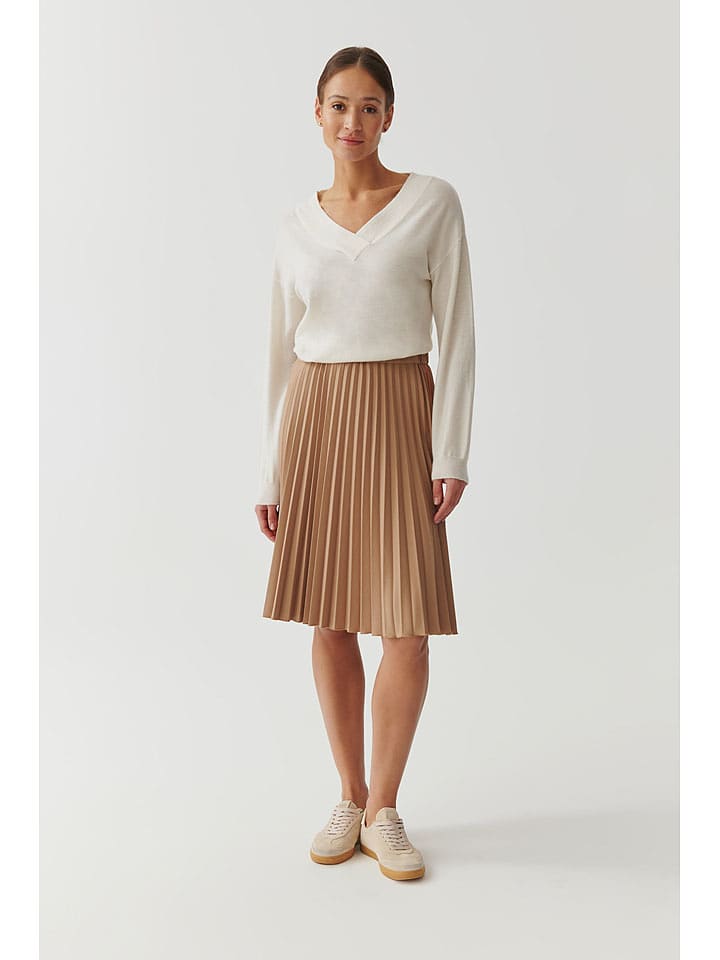 TATUUM Spódnica w kolorze karmelowym rozmiar: XL