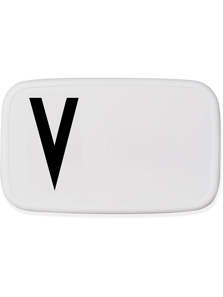 Design Letters Pojemnik w kolorze biało-czarnym na lunch - 700 ml rozmiar: onesize