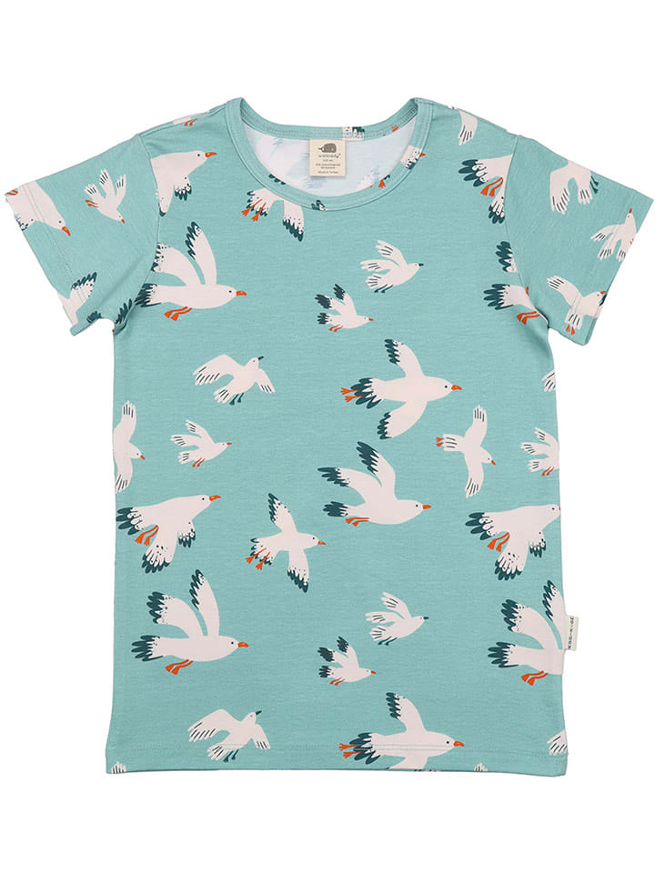 Walkiddy Koszulka w kolorze błękitnym rozmiar: 92