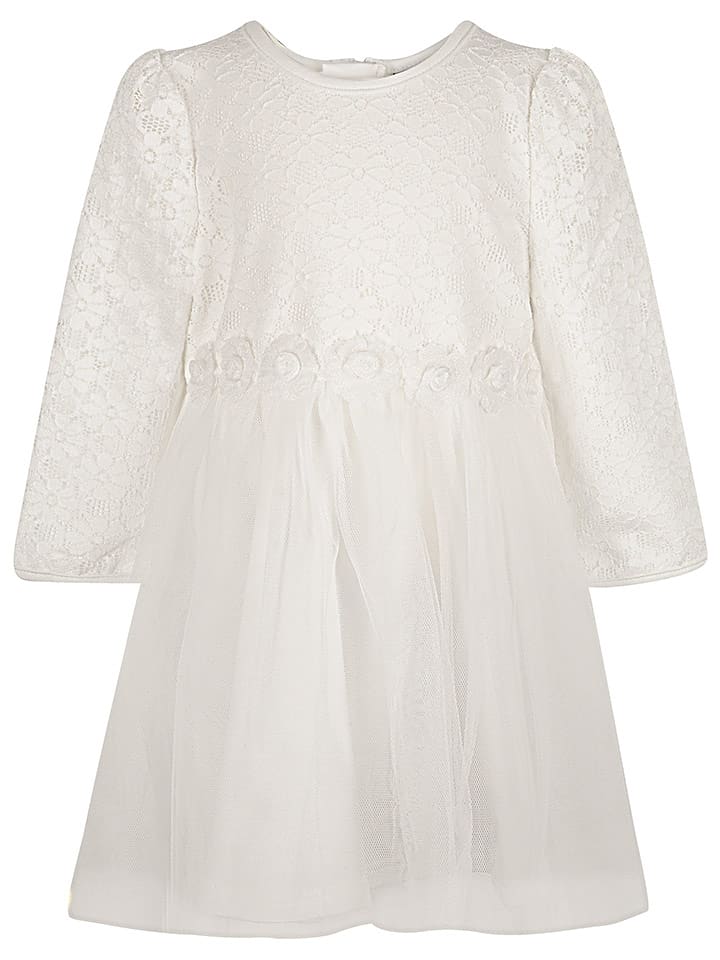 happy girls by Eisend Sukienka w kolorze kremowym rozmiar: 116