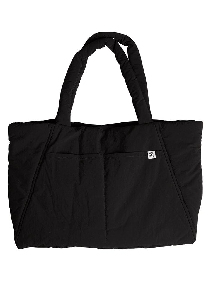 MOSS COPENHAGEN Shopper bag "Sasja" w kolorze czarnym rozmiar: onesize