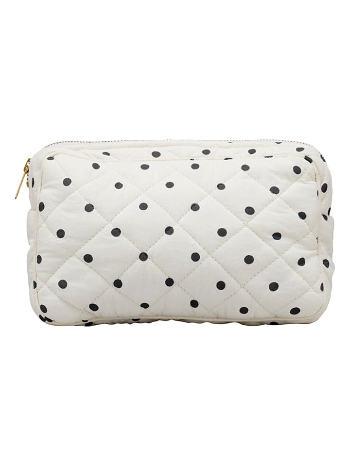 Becksöndergaard Kosmetyczka "Dot Mini" w kolorze biało-czarnym - 22 x 14 cm rozmiar: onesize
