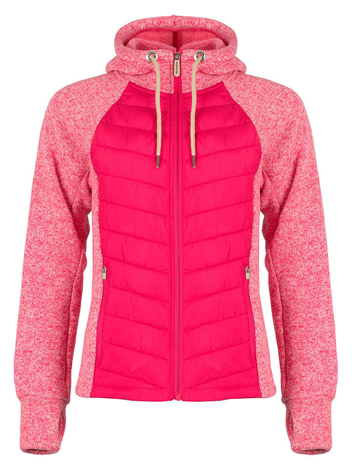 Roadsign Kurtka polarowa w kolorze różowym rozmiar: S