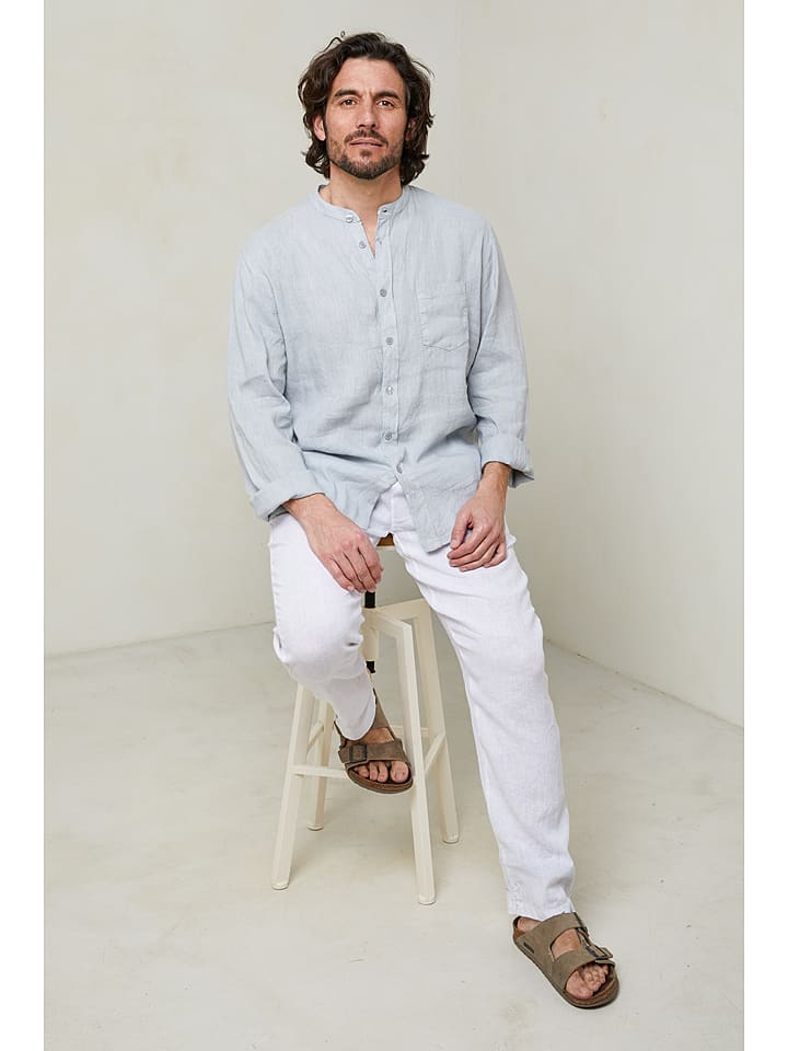 Lin Passion Koszula w kolorze szarym rozmiar: L/XL