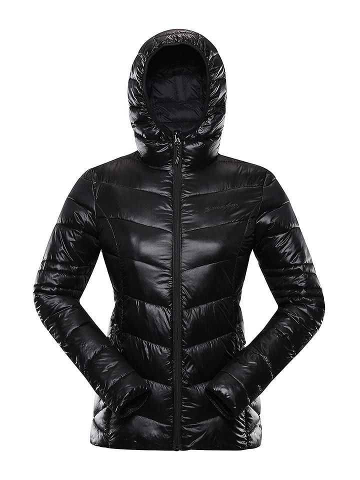 Alpine Pro Kurtka pikowana "Roga" w kolorze czarnym rozmiar: S