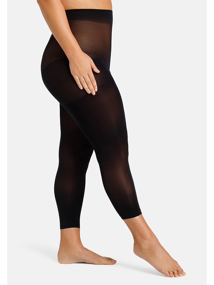 camano Legginsy "Basic Curvy" w kolorze czarnym - 60 DEN rozmiar: 48/50