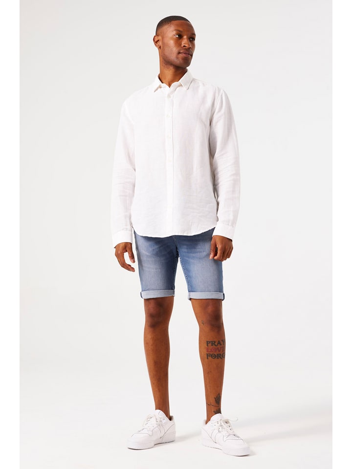 Garcia Bermudy dżinsowe w kolorze niebieskim rozmiar: W28