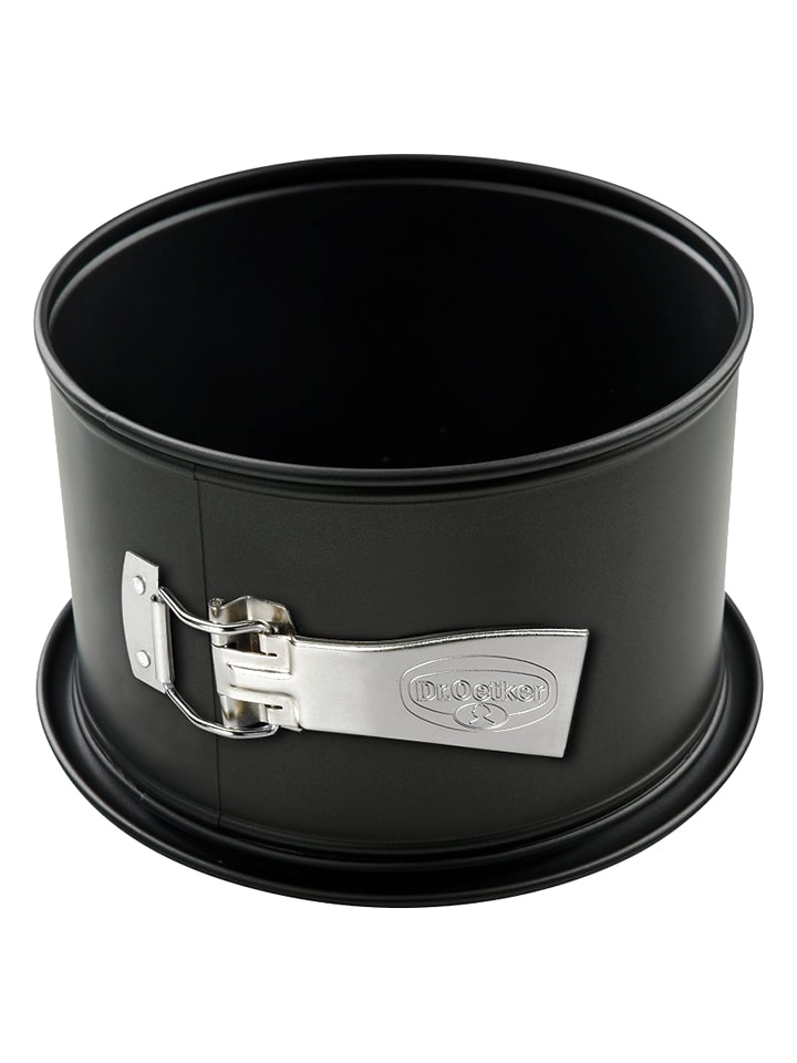 Dr. Oetker Tortownica "Baking Joy Classic" w kolorze czarnym - wys. 12 x Ø 20 cm rozmiar: onesize