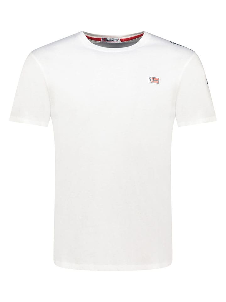 Geographical Norway Koszulka "Jaredo" w kolorze białym rozmiar: 128