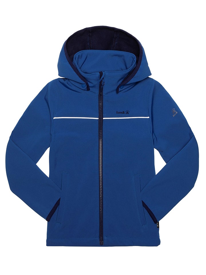Kamik Kurtka softshellowa "Jarv" w kolorze niebieskim rozmiar: 104