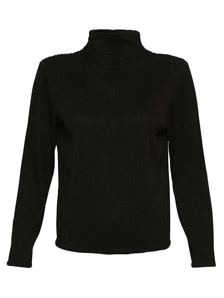 MOSS COPENHAGEN Bluzka "Ingva" w kolorze czarnym rozmiar: XS/S