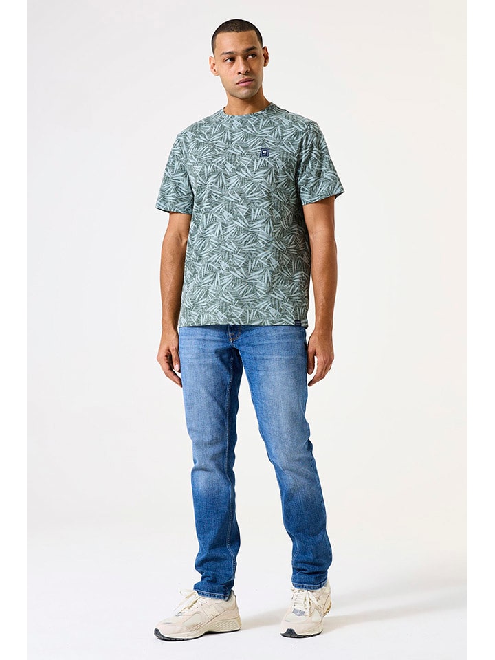 Garcia Koszulka w kolorze turkusowym rozmiar: M