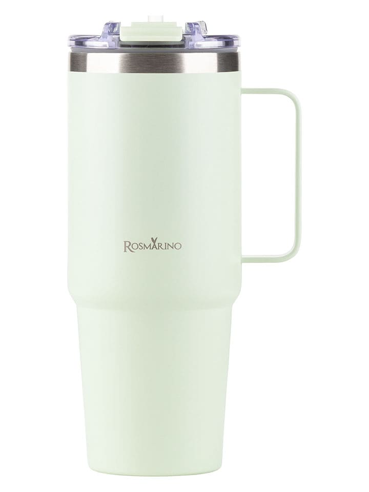 ROSMARINO Kubek termiczny "MegaCup" w kolorze miętowym - 900 ml rozmiar: onesize