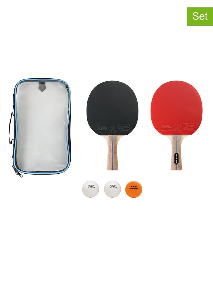 Hudora 6-częściowy zestaw "Game" ze wzorem do tenisa stołowego rozmiar: onesize