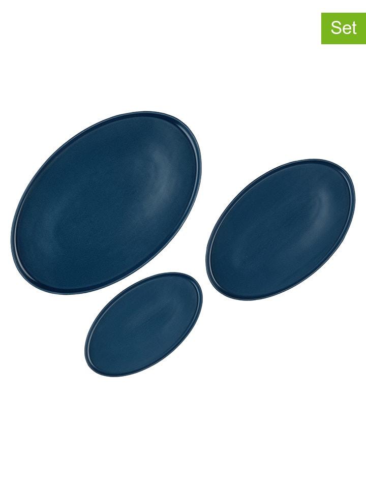 Björn Półmiski (3 szt.) "Scandi" w kolorze granatowym rozmiar: onesize