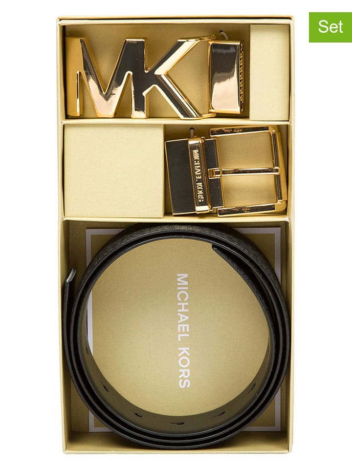 Michael Kors 3-częściowy zestaw w kolorze czarnym rozmiar: 80