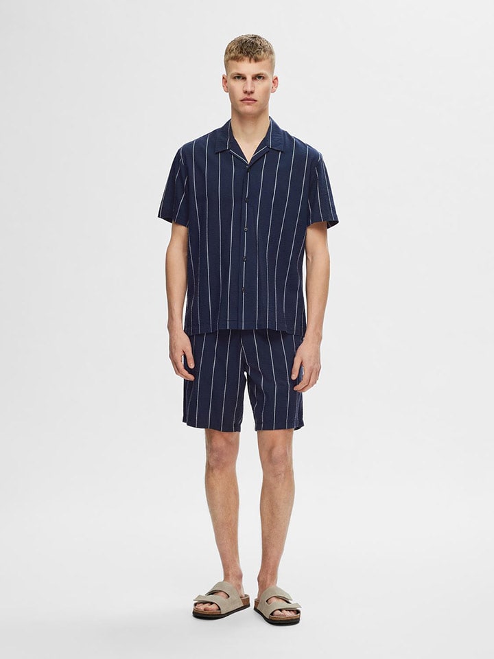 SELECTED HOMME Koszula w kolorze granatowym rozmiar: S