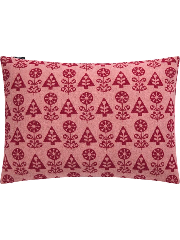 David Fussenegger Poszewka "Silvretta - Folklore" w kolorze czerwonym na poduszkę rozmiar: 60x40 cm