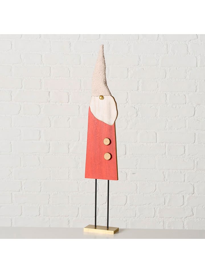 Boltze Figurka dekoracyjna "Gomas" w kolorze czerwono-białym - wys. 71 cm rozmiar: onesize