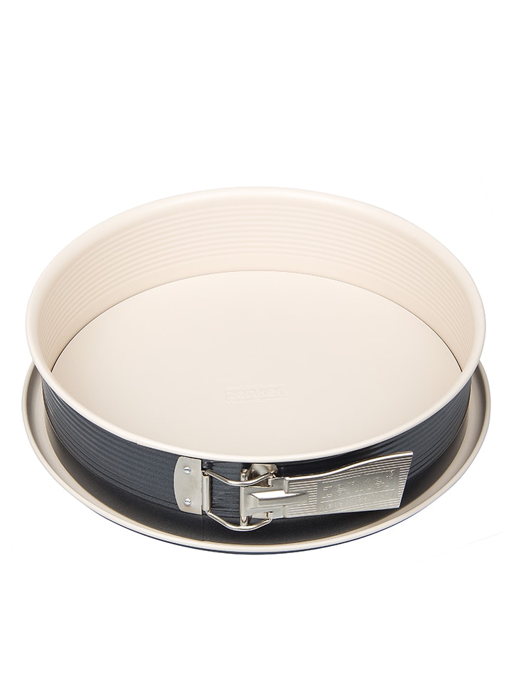 Zenker Tortownica "Crème Noir" w kolorze antracytowo-kremowym - Ø 26 cm rozmiar: onesize