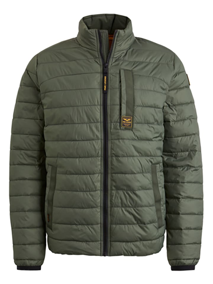 PME Legend Kurtka pikowana w kolorze khaki rozmiar: L