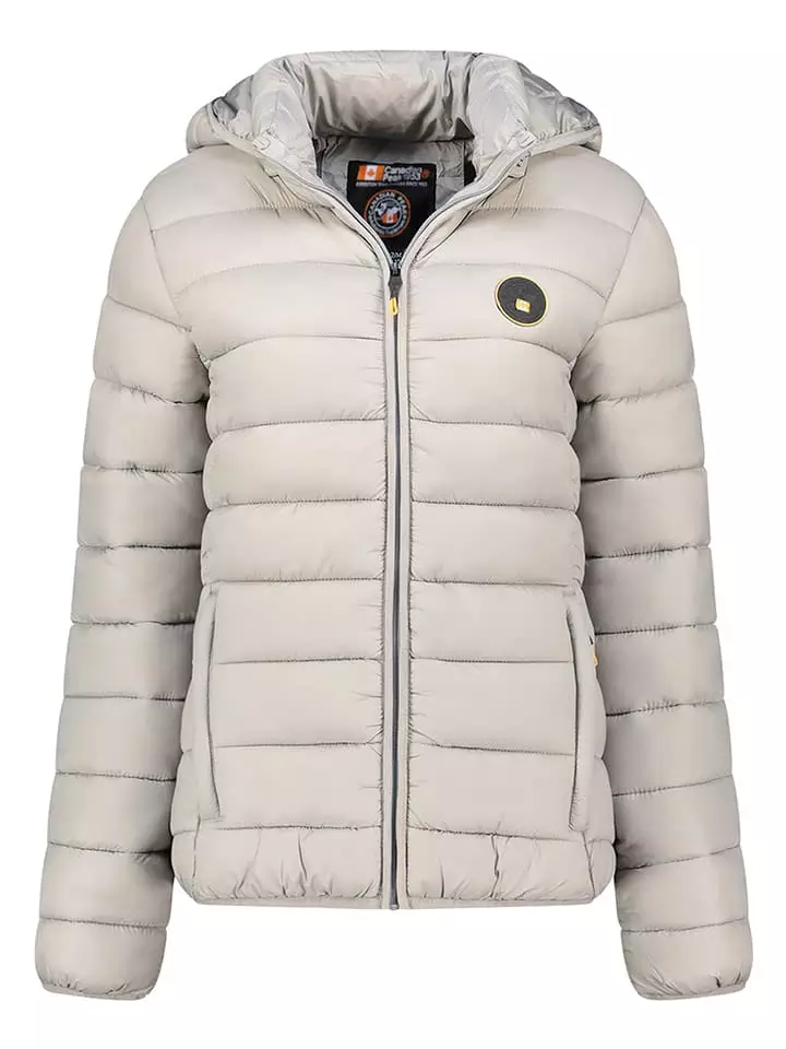 Canadian Peak Kurtka pikowana "Atikamapeak" w kolorze szarym rozmiar: M