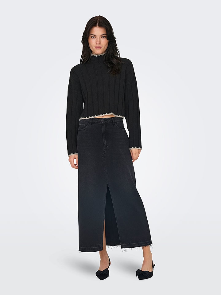 ONLY Sweter w kolorze czarnym rozmiar: XL