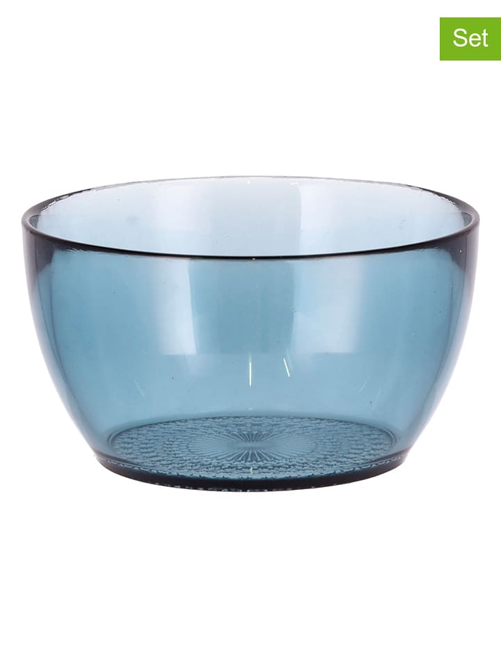 Bitz Miski (6 szt.) "Kusintha" w kolorze niebieskim - Ø 12 cm rozmiar: onesize