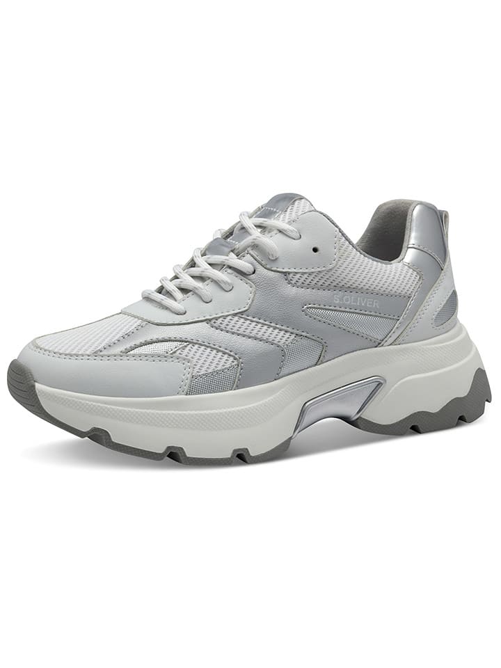 s.Oliver Sneakersy w kolorze szarym rozmiar: 38