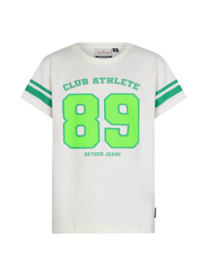 Retour Koszulka "Chester" w kolorze białym rozmiar: 134/140